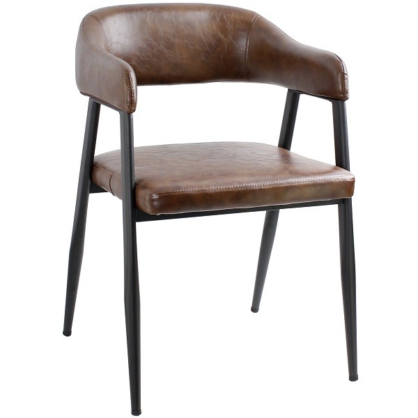 ein moderner Sessel im skandinavischen Stil