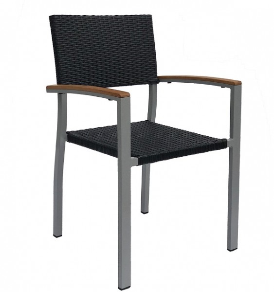 Outdoor Stuhl mit Armlehnen TIMOR W  - stapelbar