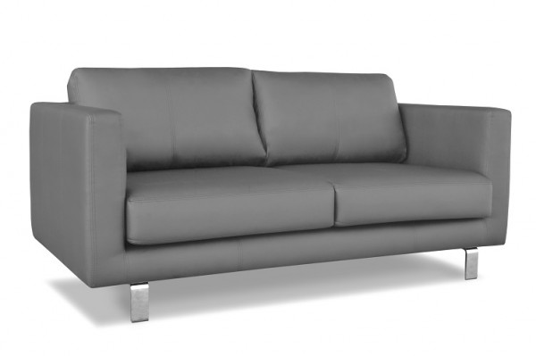 3-Sitzer-Couch SERENA für Gastronomie und Hotellerie in grau
