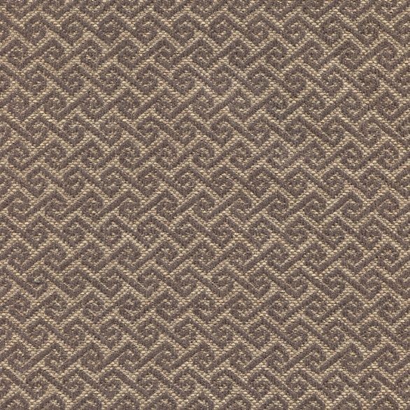 Gemusterter Polsterstoff | Möbelstoff | Bezugsstoff MAYA46 dunkelbraun-beige mit Rauten-Muster