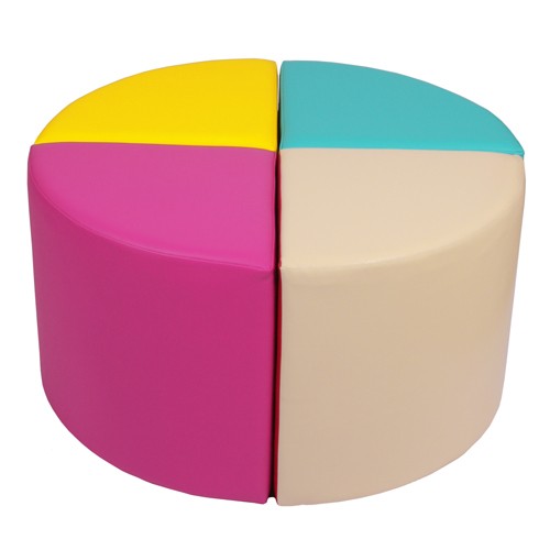 Polsterhocker kreis CUBO 90G - Kreissegment