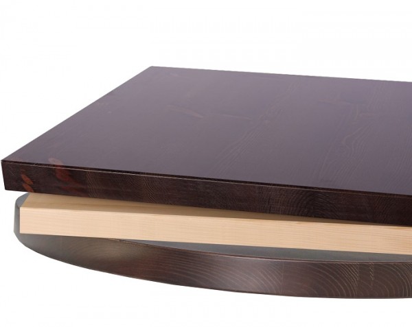Massivholz-Tischplatte Kiefer massiv  - 40 mm stark