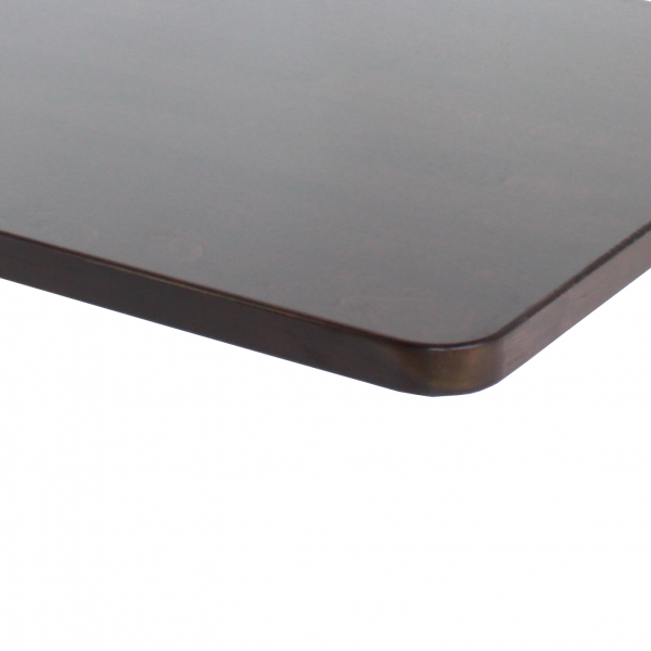 Massivholz-Tischplatte 27 mm stark aus Buche massiv mit abgerundeten Ecken