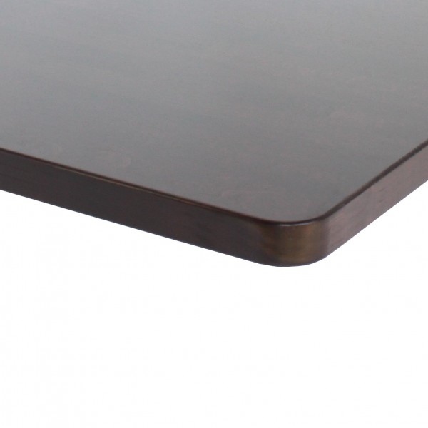 Massivholz-Tischplatte aus Buche massiv 40 mm stark mit abgerundeten Ecken